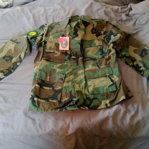 Camo hunting jacket